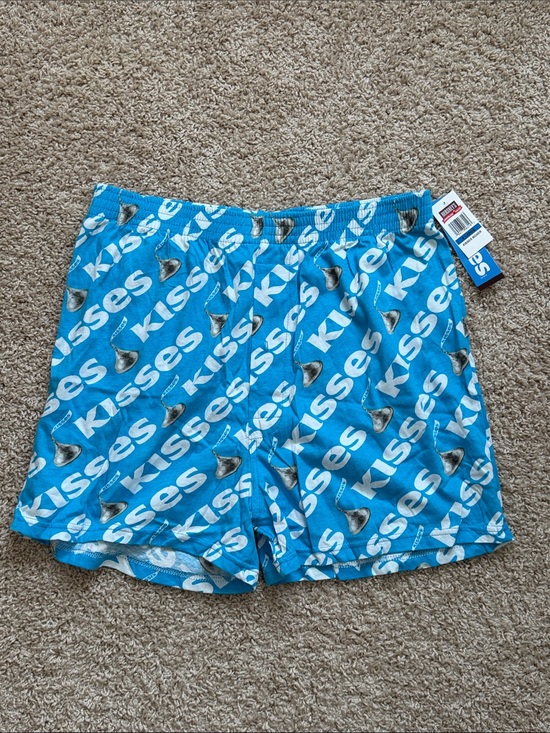 hershey Other - NWT Hershey Kisses Print Blue Boxer Shorts